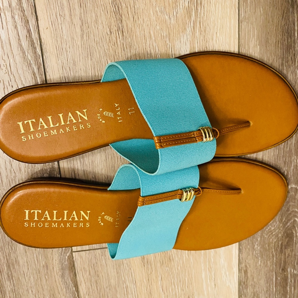 Leather Sandals from designer shows wear house.